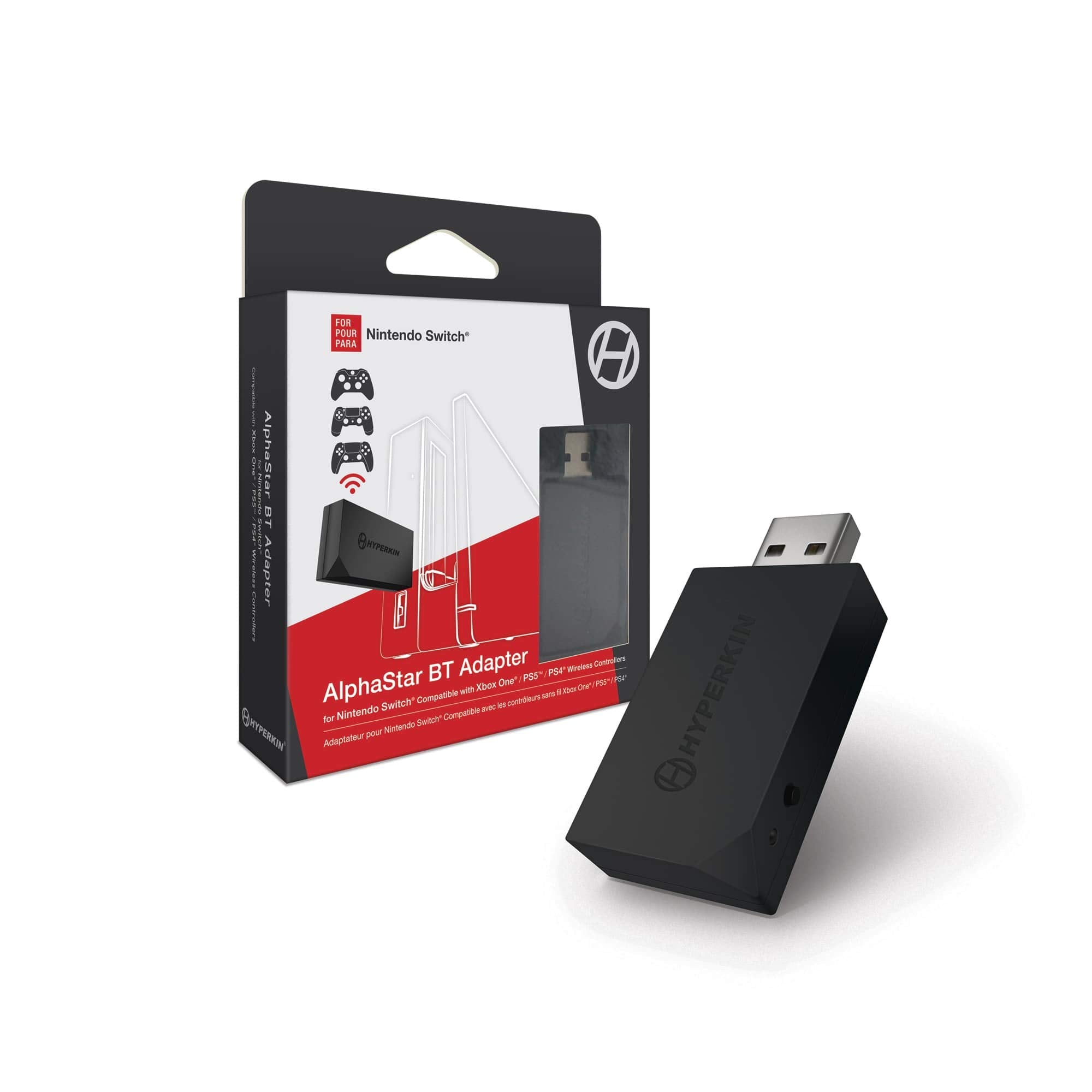 Alphastar Adapter For SWITCH - Compatible with Xbox One/PS4 Wireless Controllers Alphastar Adapter For SWITCH - Compatible with Xbox One/PS4 Wireless Controllers